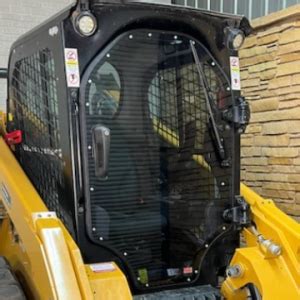 caterpillar skid steer window|cat skid steer replacement windows.